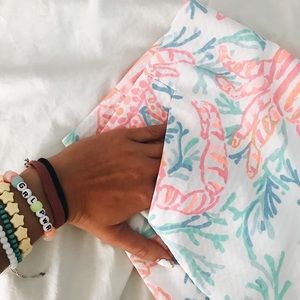 Lilly Pulitzer Crab Patterned Skirt
